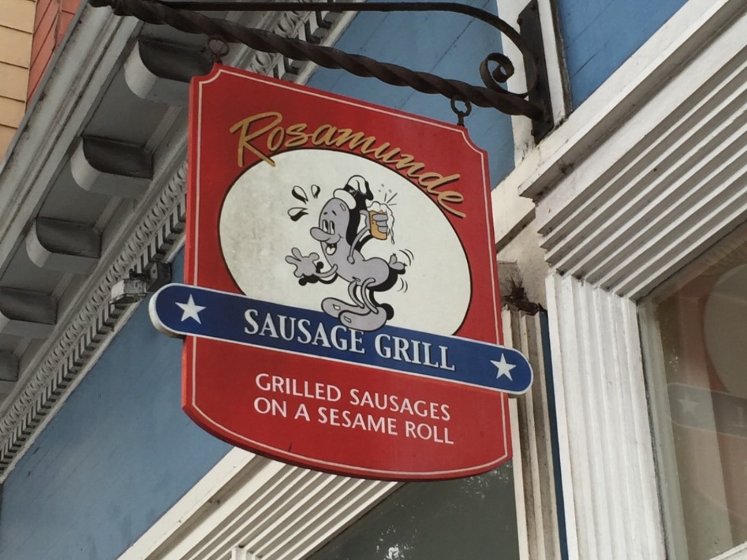 Rosamunde Sausage Grill San Francisco travelstoke